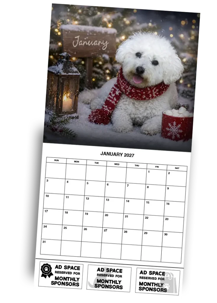 calendar mockup january